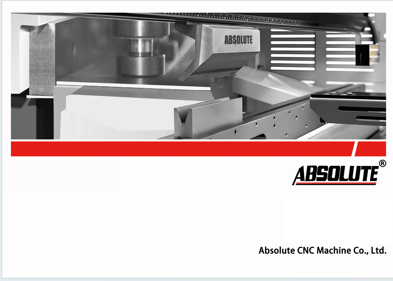 ABSOLUTE CNC product catalogue cover